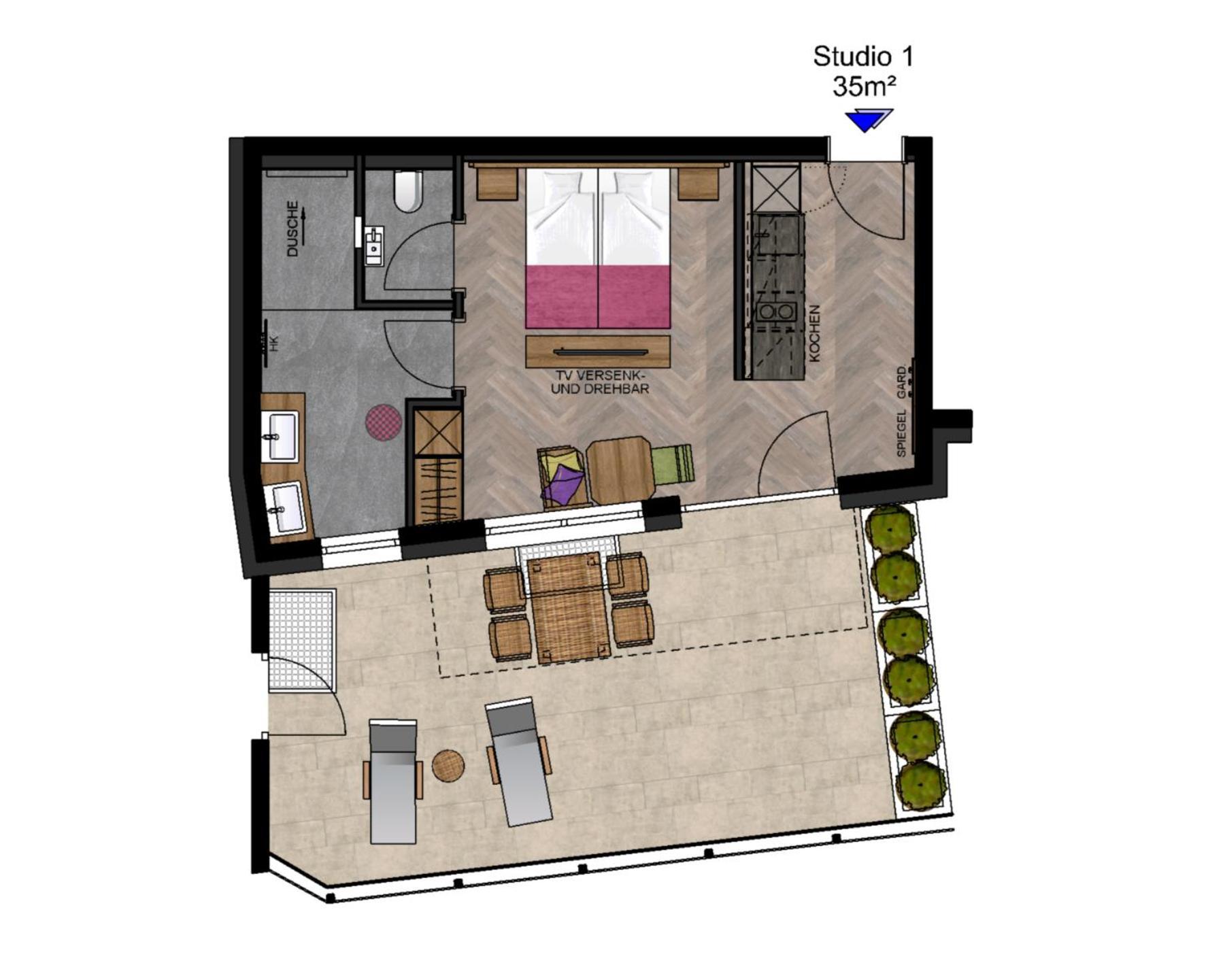 Apartment Rainer - Mittendrin Soll Exterior photo